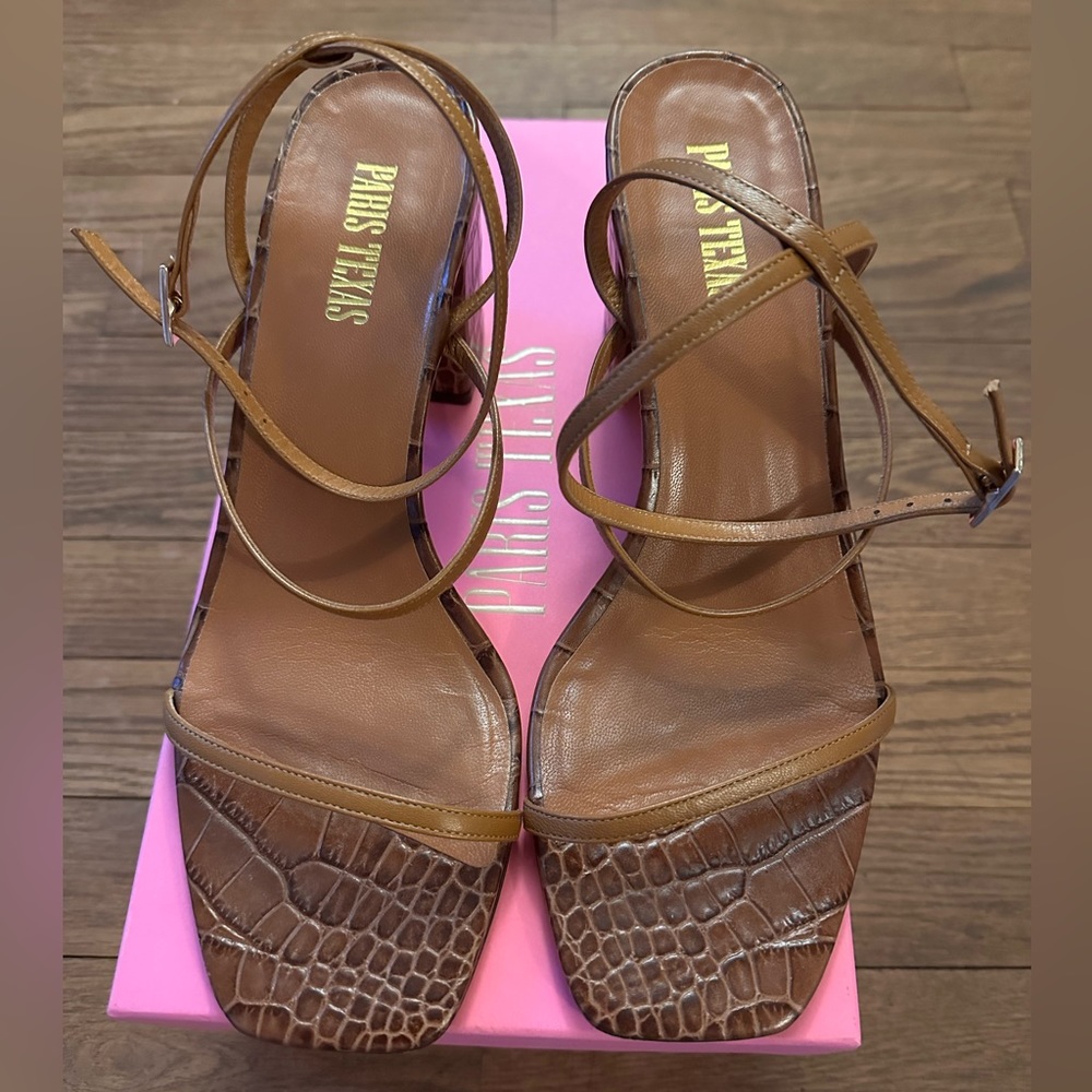 Paris Texas croc sandals